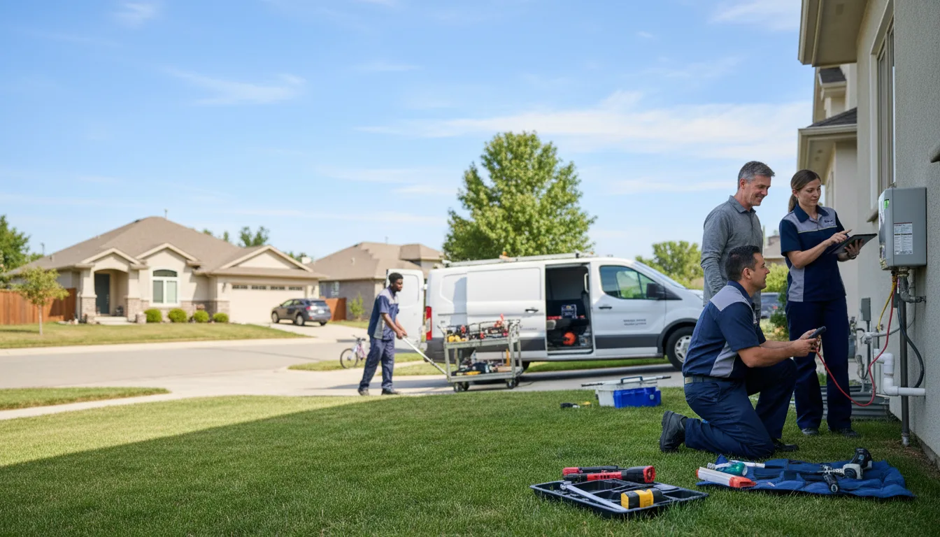 Tankless water heater service in Blanding, UT